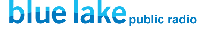Blue Lake Public Radio Logo